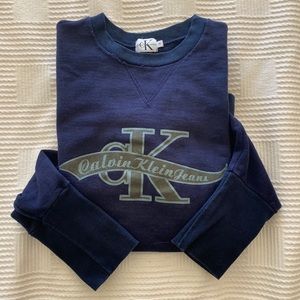 Vintage Calvin Klein Jeans crew neck sweatshirt.